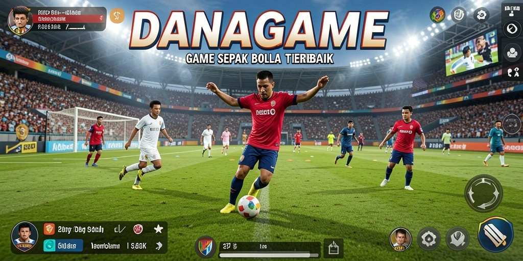 Pengalaman bermain sepak bola yang seru dan mengasyikkan.