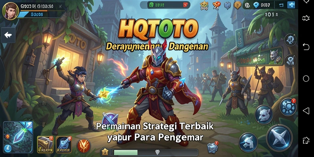 Tampilan gameplay menarik dari HQTOTO dengan strategi yang mendalam.