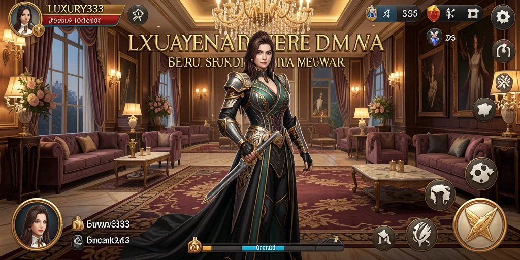 Tampilan gameplay LUXURY333 yang mengasyikkan dan penuh petualangan.