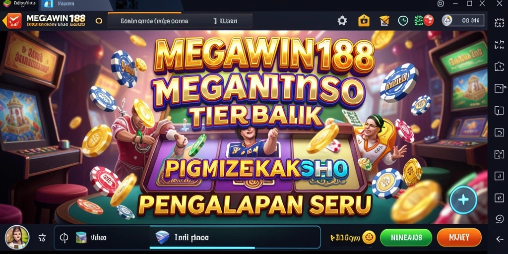 Tampilan gameplay seru di MEGAWIN188 dengan berbagai pilihan permainan Kasino.
