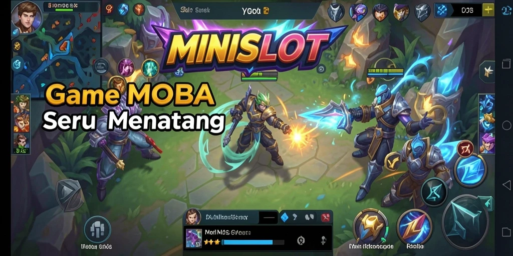 Tangkapan layar gameplay <strong>MINISLOT</strong> dengan aksi seru di arena.
