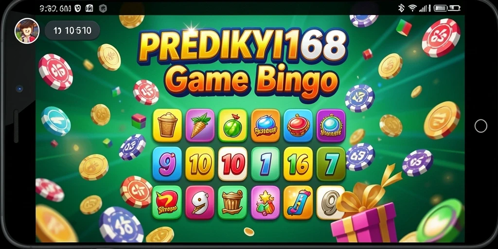 Screenshot gameplay PREDIKSI168 menampilkan serunya permainan Bingo.