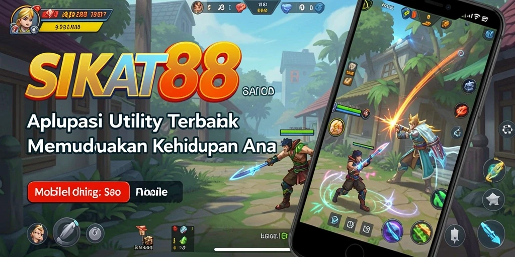 Tampilan antarmuka SIKAT88 dengan berbagai fitur Utility yang menarik.